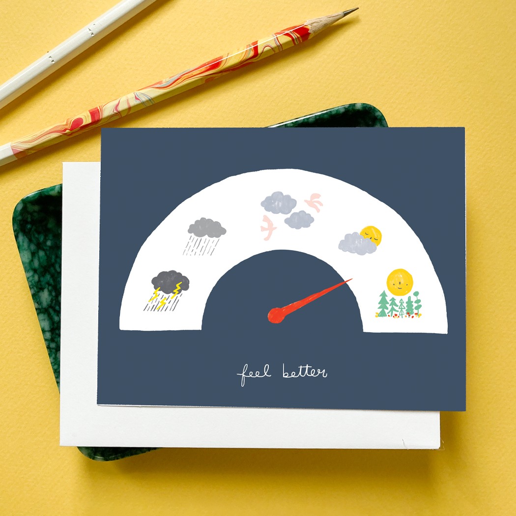 Karen Schipper - Venta al por mayor Tarjetas de felicitación - Que te mejores - Tarjeta clásica de recuperación1