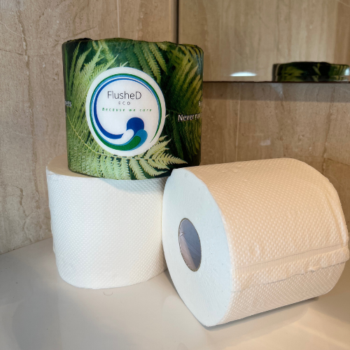 Flushed ECO - Wholesale Toilet paper - 100% Bamboo Toilet Paper1