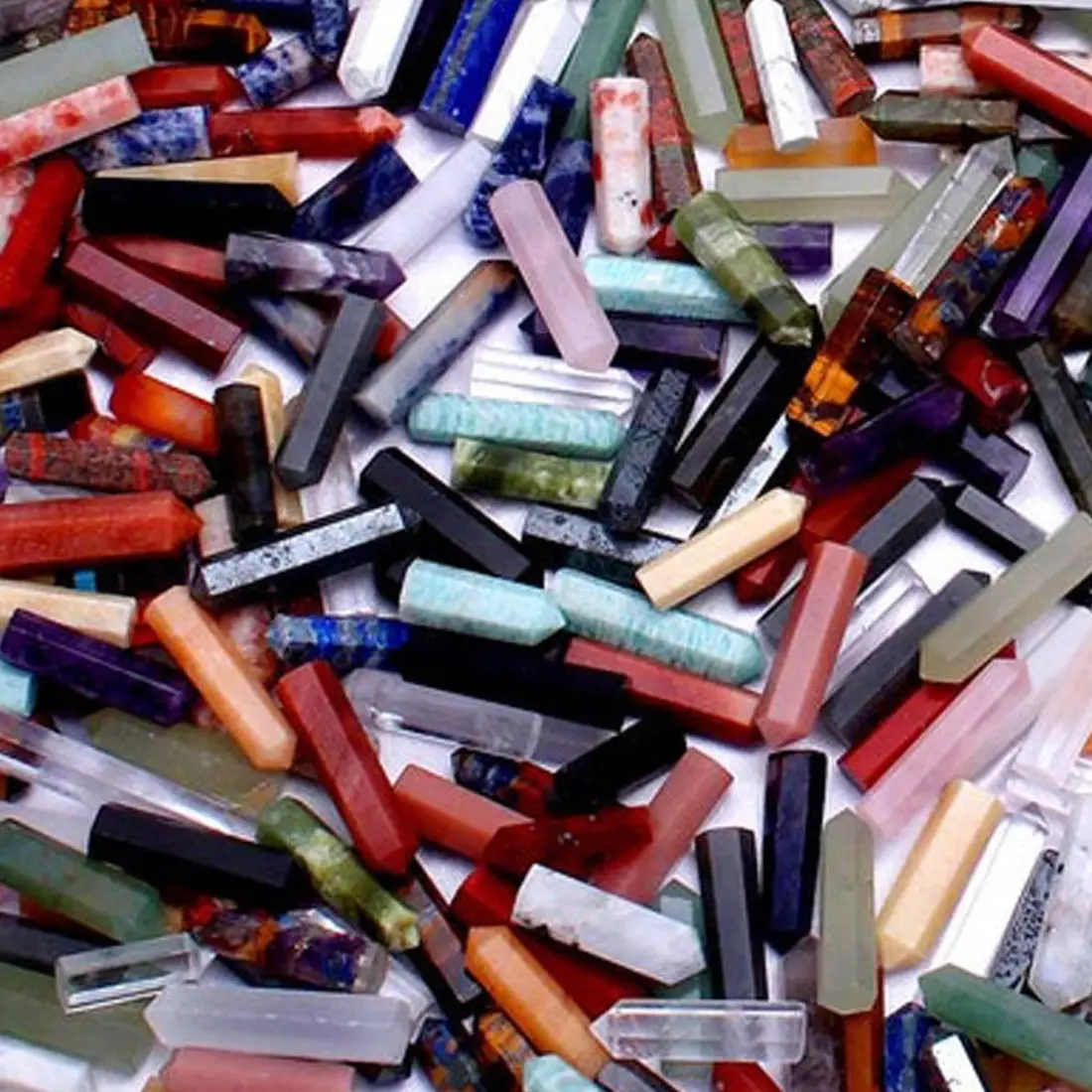 Wax Apothecary - Wholesale Spiritual Stone/Crystal - Assortment of Crystal & Gemstone Towers : Single Points1