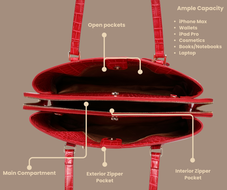 Brangio (Italy) Company Inc. - Wholesale Tote Bag - Women's - Brangio Italy Croc Gradient Tote Bag 12