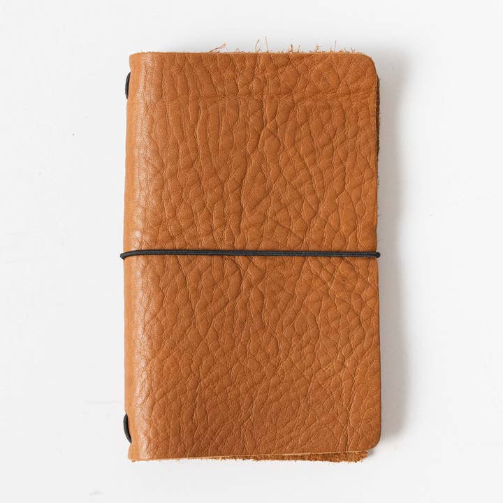 Cognac Cypress Travel Notebook for wholesale by KMM & Co.