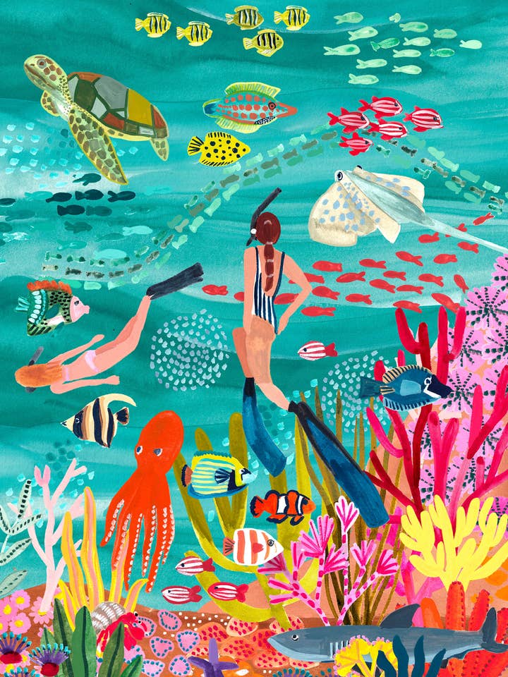 Bajo el mar para venta al por mayor de Hebe Studio