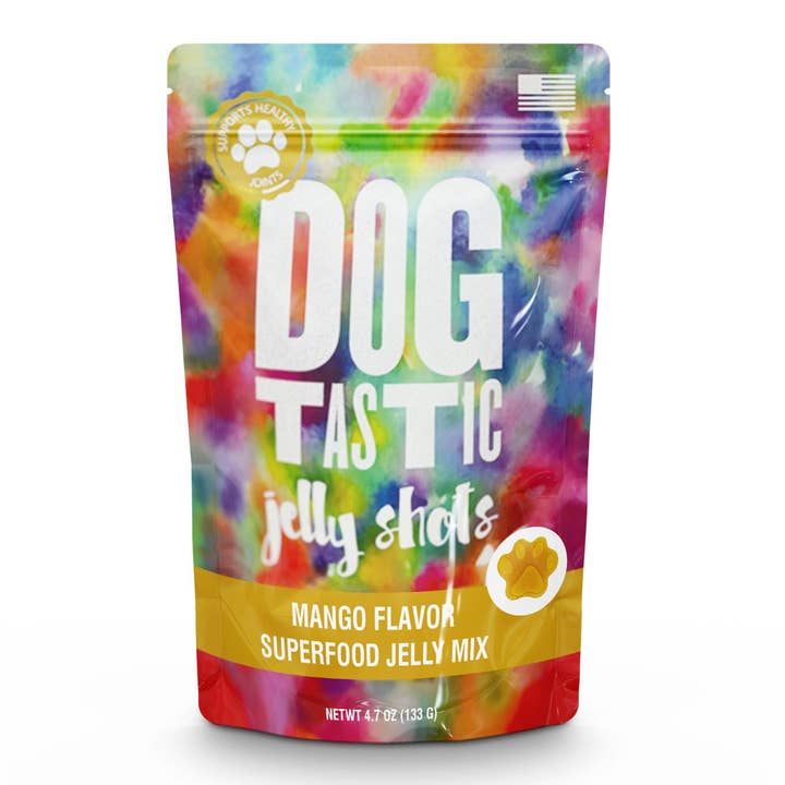 SodaPup Dog Toys – wholesale Pet treats – Dog – Dogtastic Jelly Shots - Mango Flavor