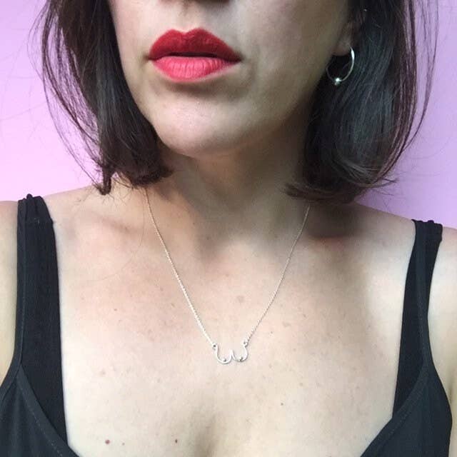 Najeli Jewelry – wholesale Pendant/charm necklace – Boob Necklace