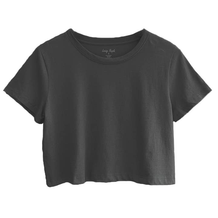 LOVING PEOPLE - Wholesale T-Shirt - Women's - Premium Cotton Crop Tops (New Colors!)
