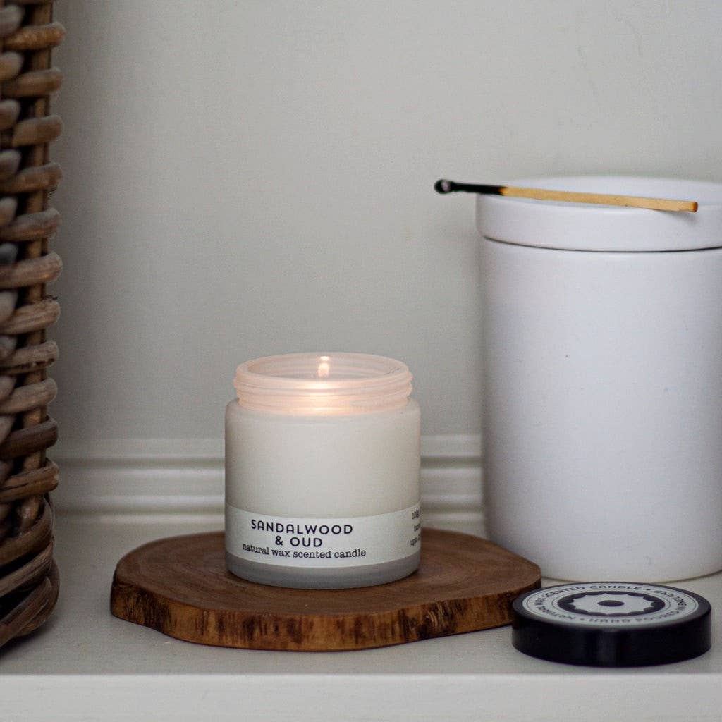 Brownstone London - Wholesale Travel Candles - Sandalwood & Oud Travel Candle1