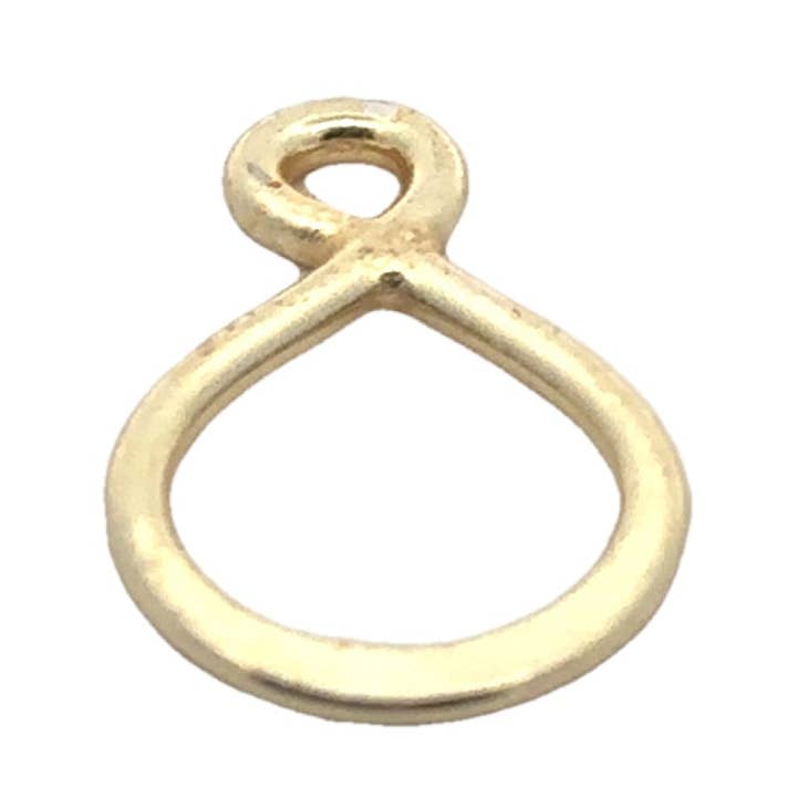 A Pack of 15Pcs. of Gold Finish And Silver Plated E-coated S hook, Clasps, Made out of Copper/Brass in size: 25mmX15mm for wholesale by Purity Beads
