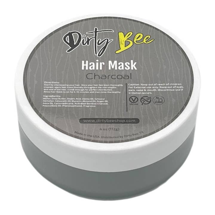 Charcoal Hair Mask for wholesale by Dirty Bee