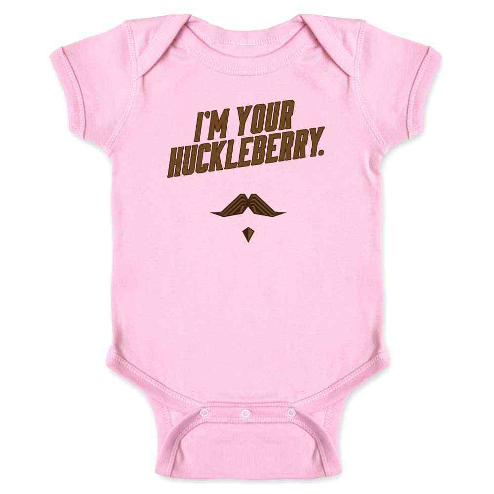 Pop Threads - Vendita all'ingrosso Tutina (senza piedini) - Neonati - Body neonato divertente con citazione western "Im Your Huckleberry".1