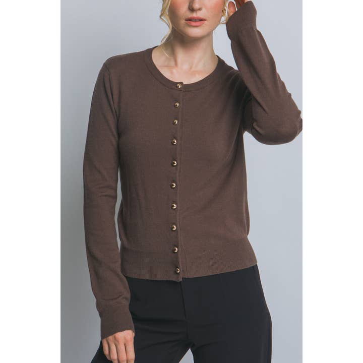 Button Down Cardigan for wholesale by Timeless