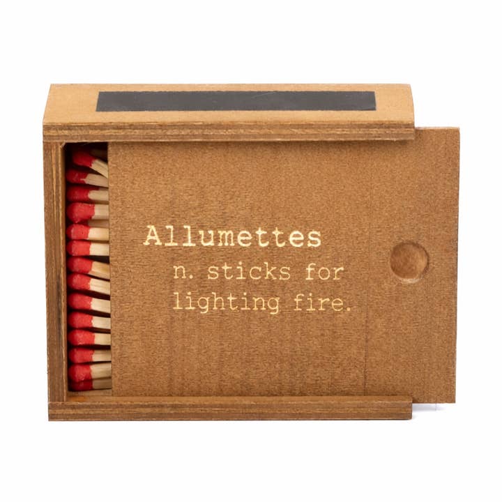 Allumette Wooden Match Box for wholesale by Plain & Simple Australia