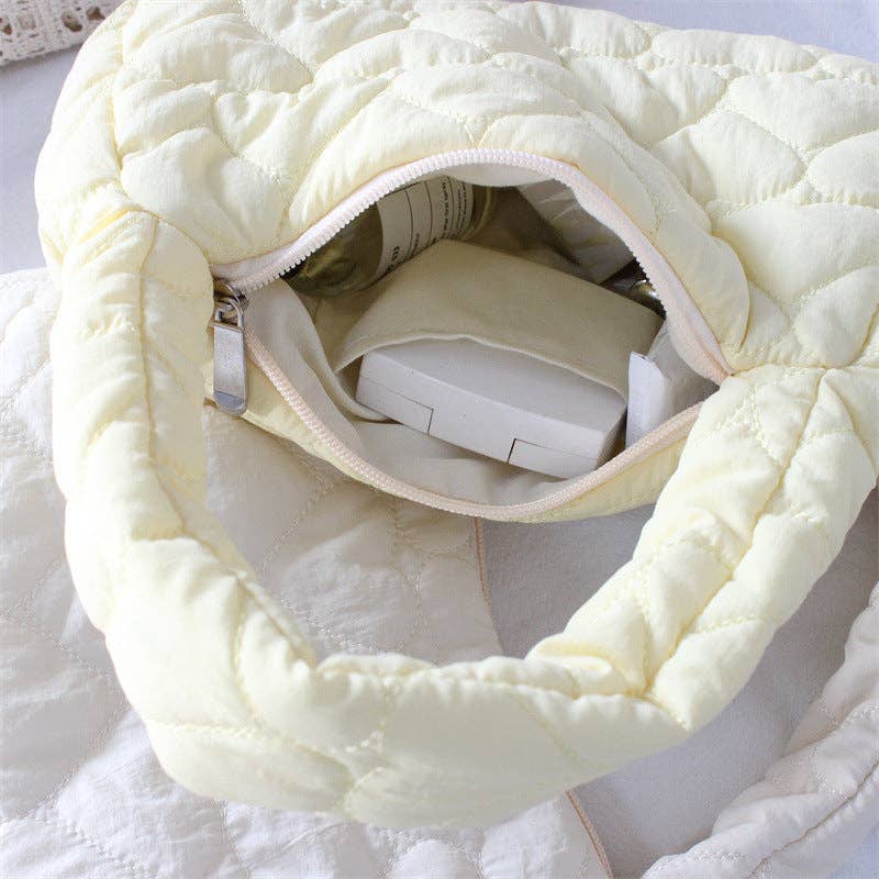 Tickled Teal - Wholesale Tote Bag - Women's - Quilted Heart Mini Tote Bag8