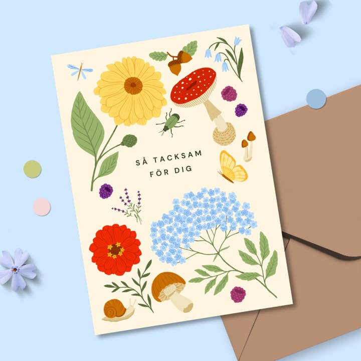 So dankbar für dich A6 Glückwunschkarte für den Großhandel von SunnySide