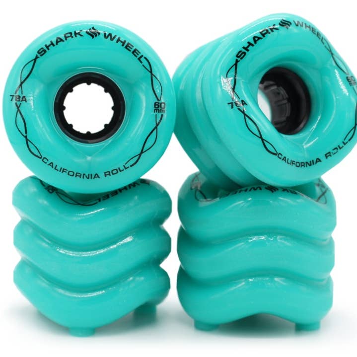 Shark Wheel - Wholesale Sporting accessories - Shark Wheel 60mm Skateboard Wheels (California Rolls)5