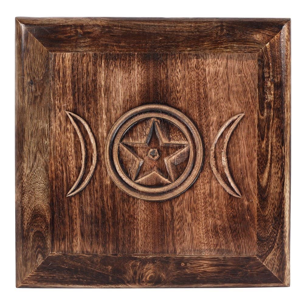 Something Different Wholesale - Wholesale Side Table - Triple Moon Altar Table2
