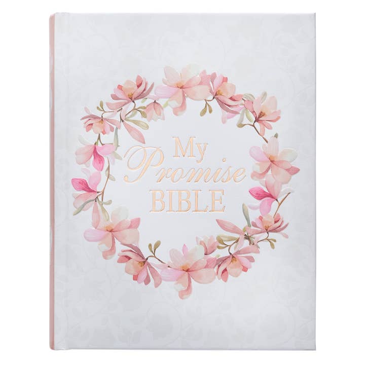 Christian Art Gifts - Wholesale Book - Adult - KJV My Promise Bible Hardcover, Pink Print