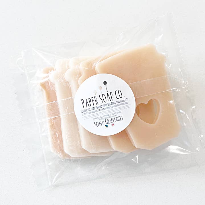 Paper Soap Co - Wholesale Bar Soap - Coffee - Mini Soap pack 3