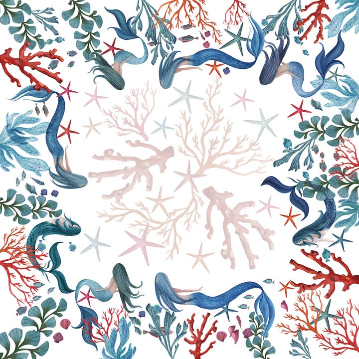 Toalhas de mesa «Sirene» 100% Fabricado em Itália por atacado de The Napking