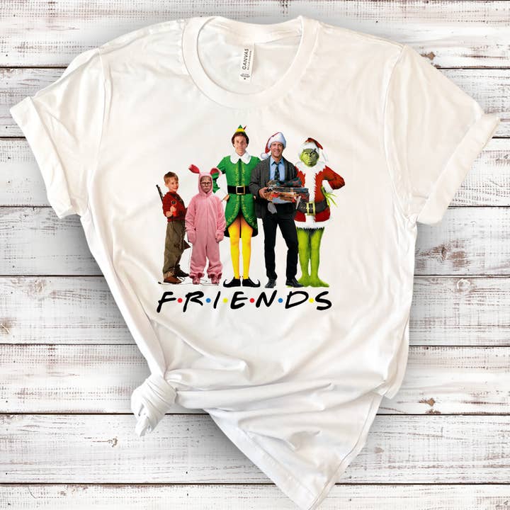 Friends Christmas - Camicia natalizia Buddy Clark Elf Grinch per la vendita all'ingrosso da parte di House Of Rodan