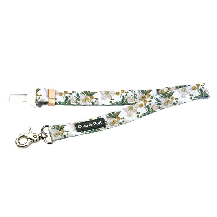Coco & Pud Windflower Dog Car Seat Belt Restraint for wholesale by Coco and Pud