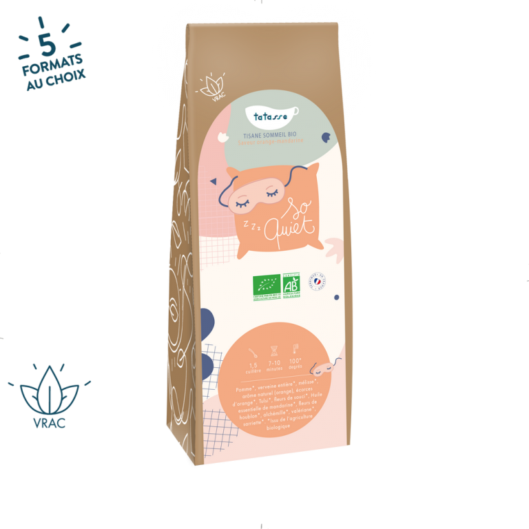 Tatasse – wholesale Hälsoté/Detoxté – So Quiet – ekologiskt örtte för sömn1