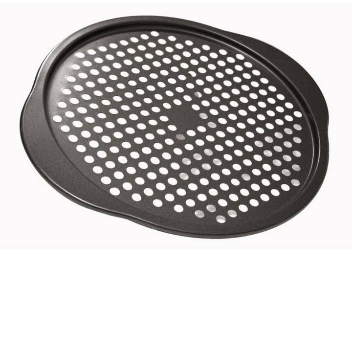 Plaque À Pizza 33 X 1cm Acier Revêtu Sucre et Gourmandises pour la vente par Cuivres de France-Baumalu