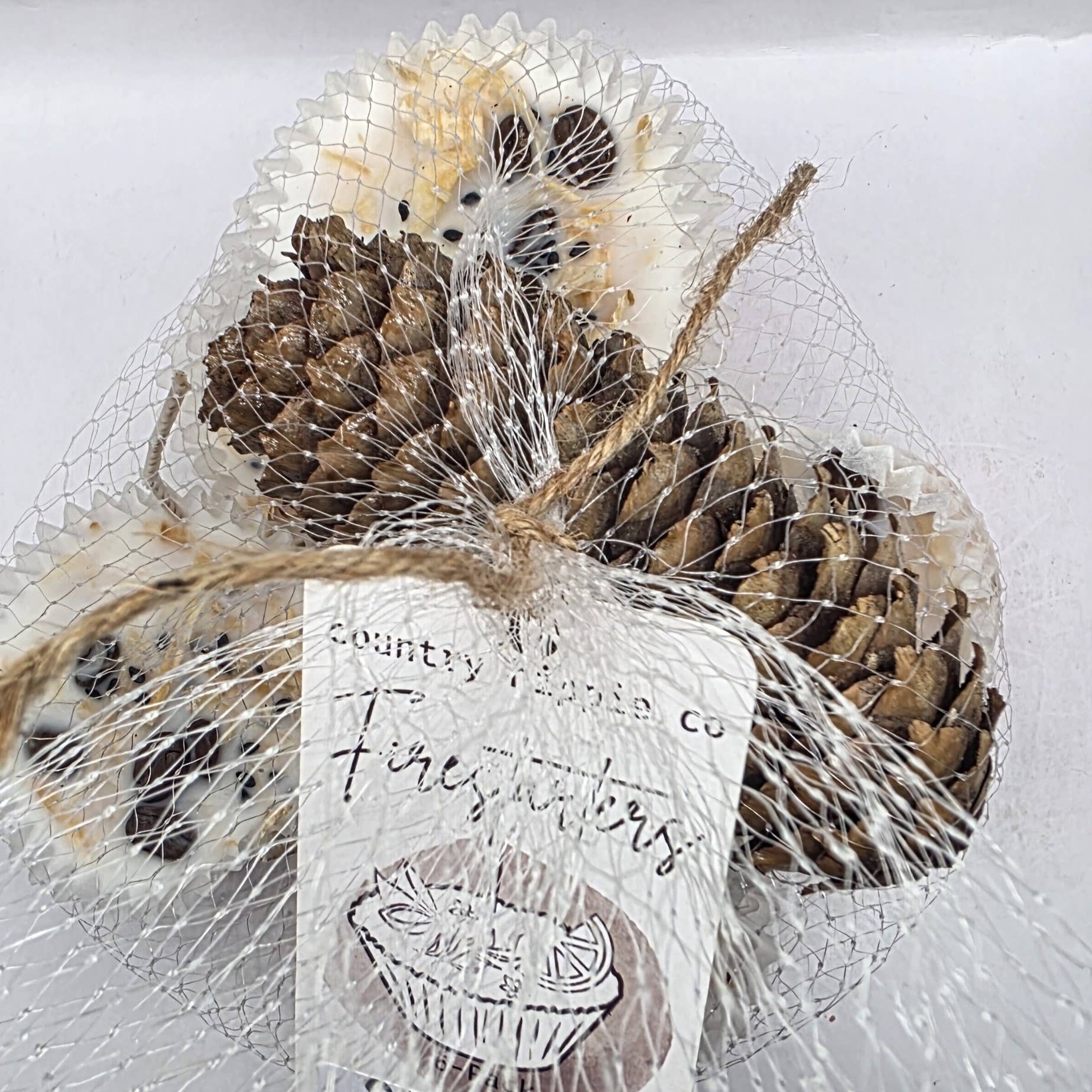 Country Hippie Co. – wholesale Tändare – Botaniska eldstartare – 6-pack för camping + brasor8