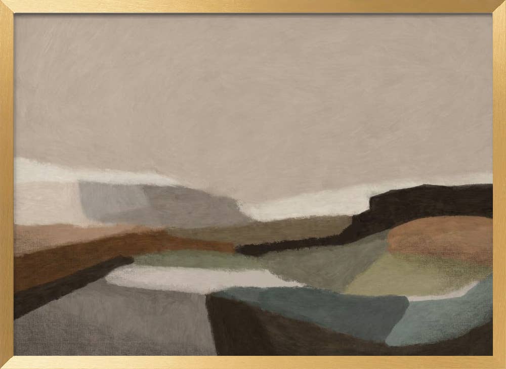 Ready2hangart, Inc. - Wholesale Art Print - "Montego" Framed Print Wall Art