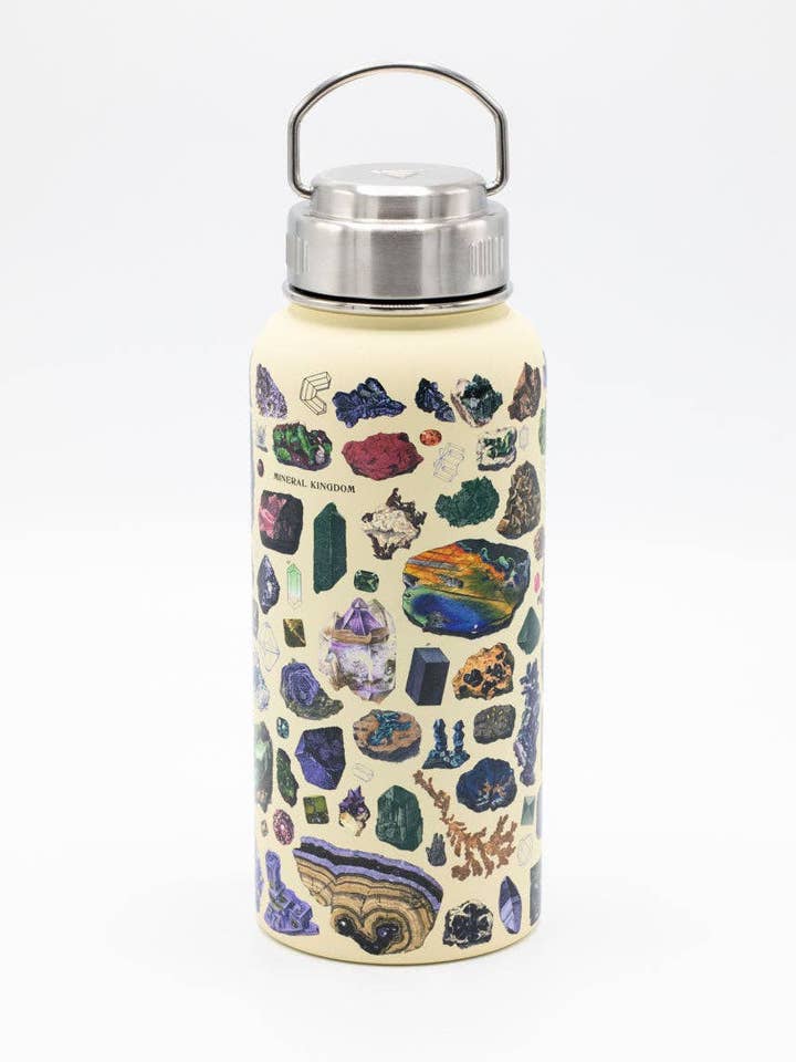 Gems & Minerals 950 mL Steel Bottle (Case of 4) for wholesale by Cognitive Surplus EU