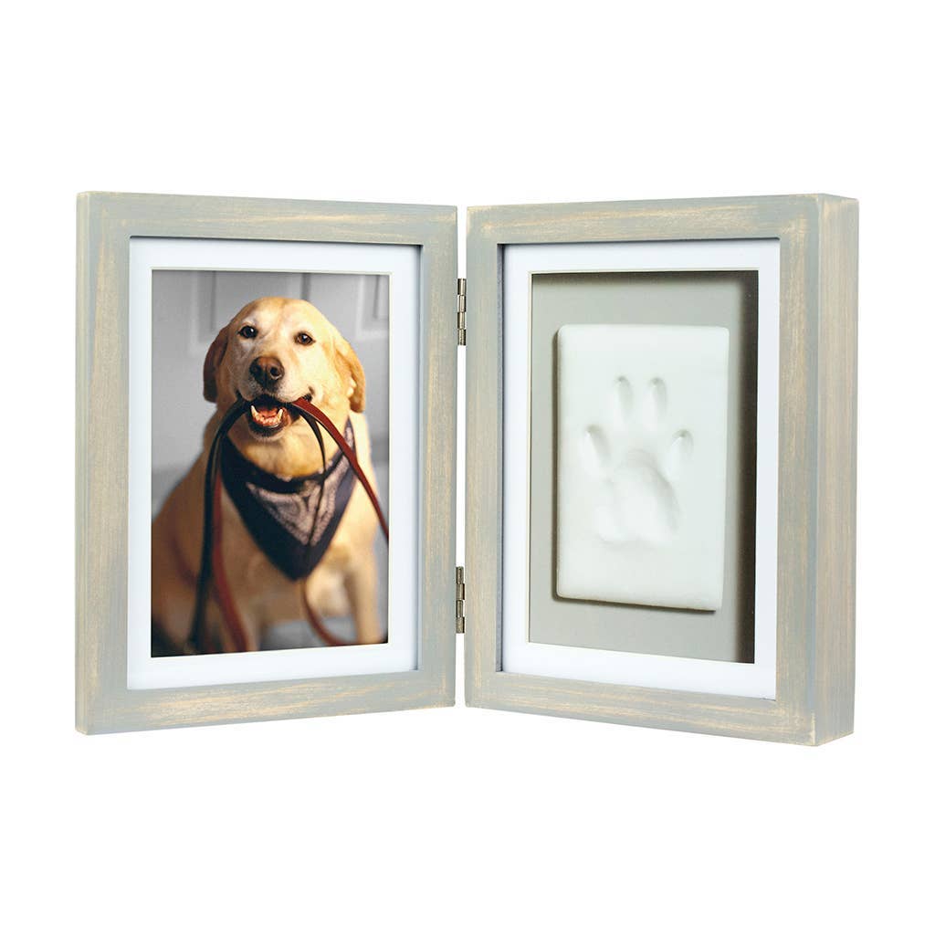 Pearhead - Wholesale Picture Frame - Pawprints Keepsake Photo Frame & Clay Impression Kit1
