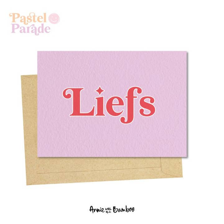 Carte postale - Love pour la vente par Annie with the Bamboo