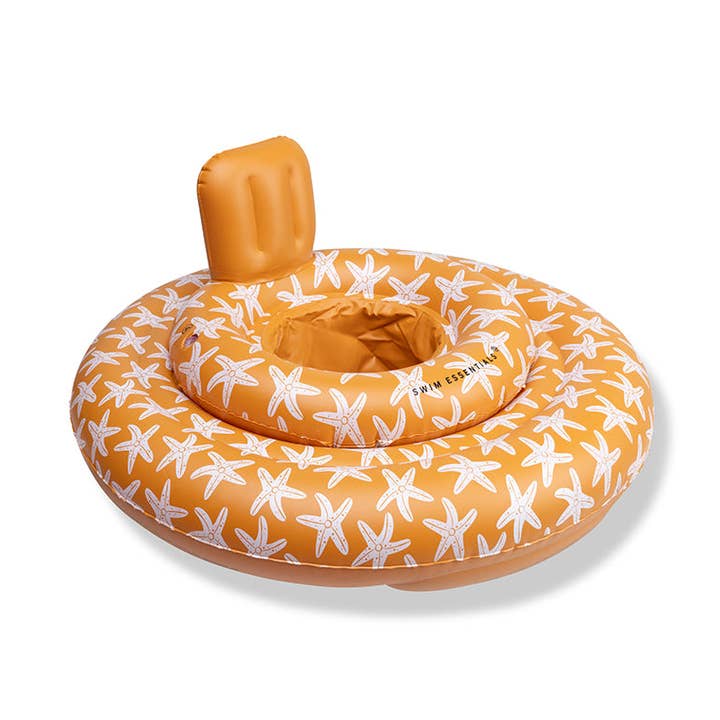 Babybadering - Orange - Søstjerne - 0/1 år for engroshandel hos Swim Essentials