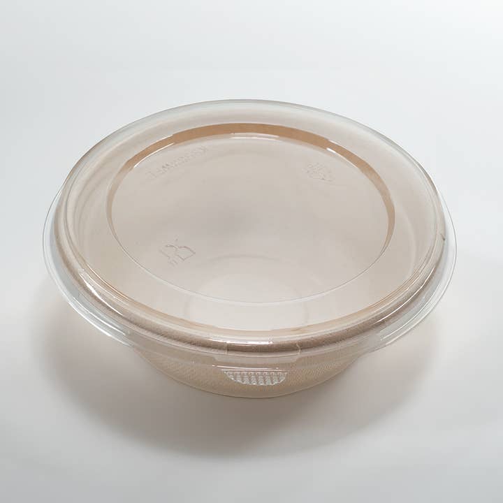 GreenTek Planet - Wholesale Food Storage Container - Clear 500ml Bowl Lid 500ct0