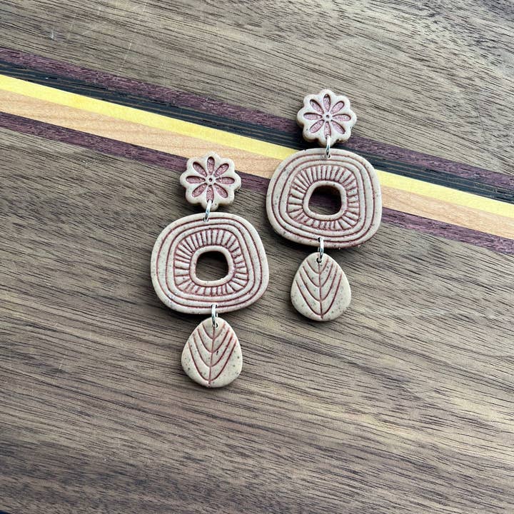 Faux Ceramic Dangles for wholesale by Letty’s Lovelies Co