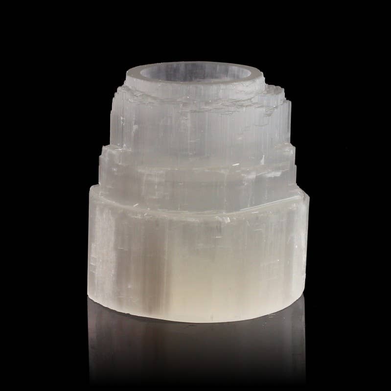 UniArt - Venta al por mayor Adornos - Portavela de selenita5