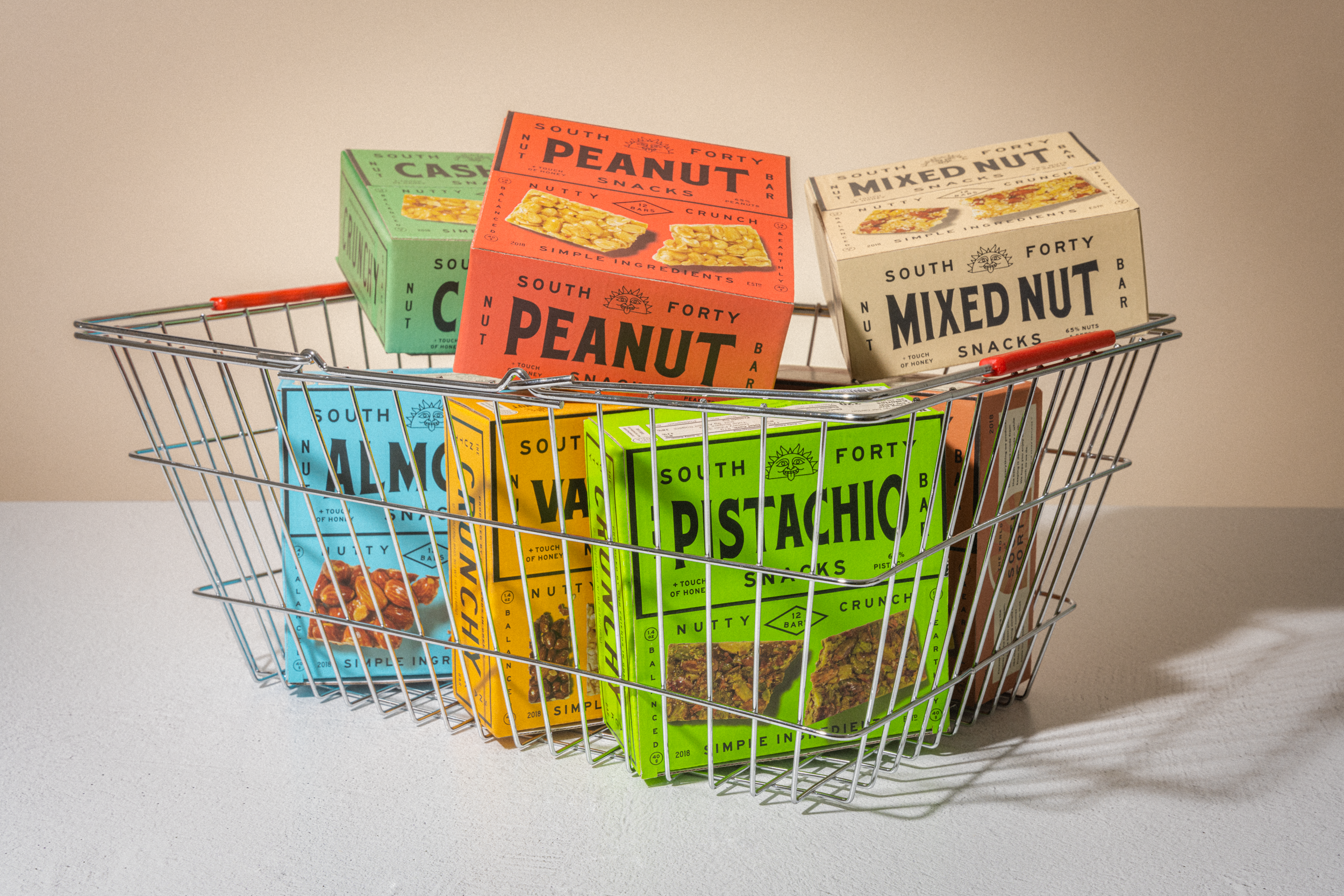 SOUTH FORTY SNACKS COMPANY - Vente Barres de céréales - Pack de 12, Barre de Noix Croquante Pistache (1,95 $ par unité)4