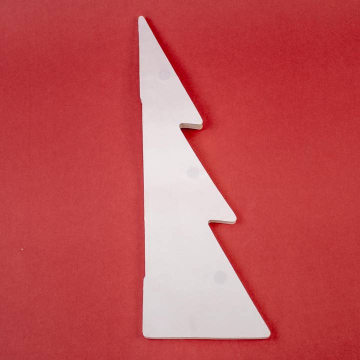 The Royal Standard - Wholesale Christmas Decoration - Accordion Paper Tree Ivory 15"1