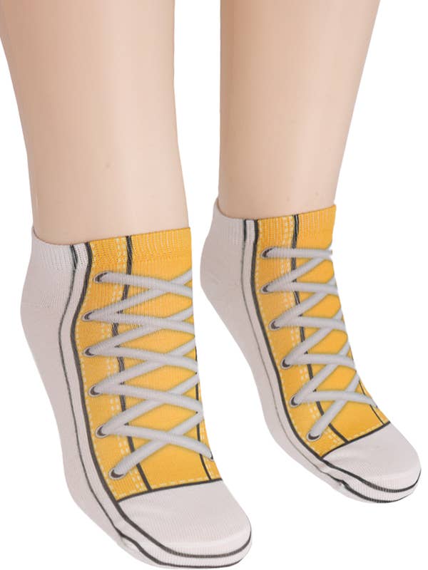 Cap Zone - Wholesale Socks - Women's - Mixed Mock Sneaker Low Cut Footie Socks1