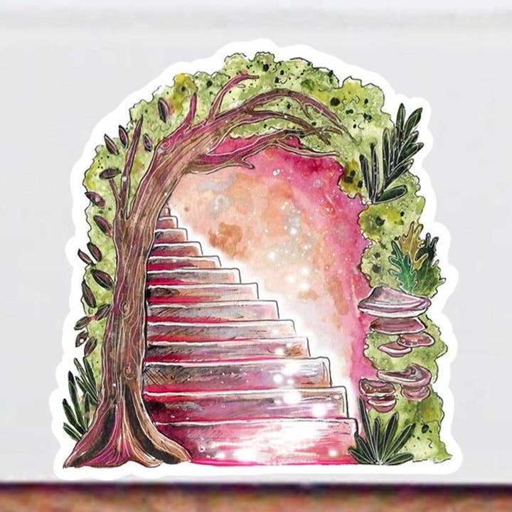 Fairy Door Sticker for wholesale by Studio Katie