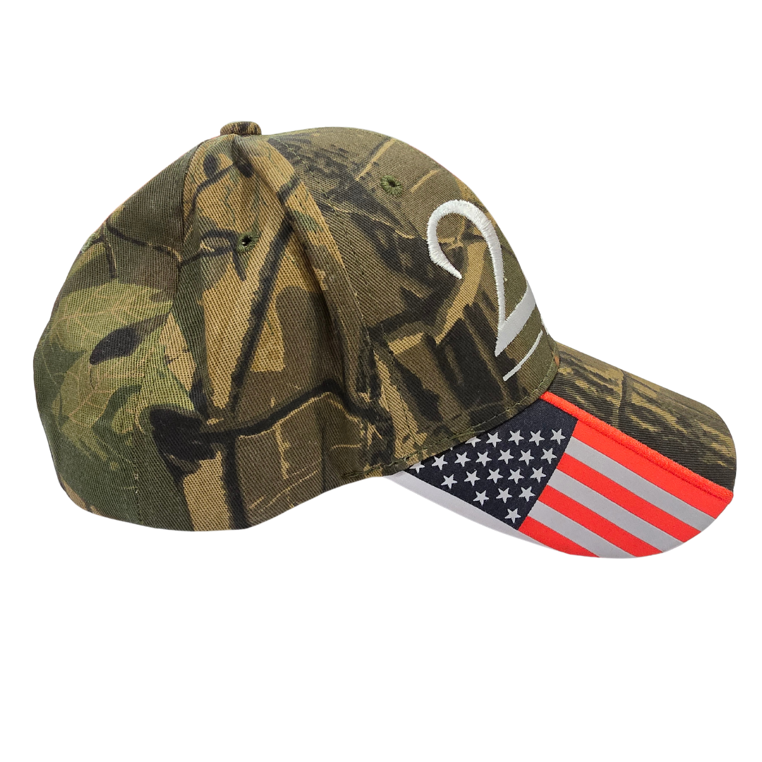 I Love My Freedom - Wholesale Baseball Cap - Unisex - Woodland Camo Second Amendment Hat - 28894
