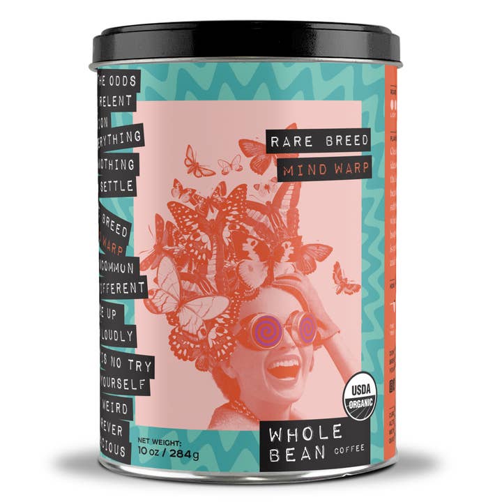 Mind Warp Whole Bean Coffee for wholesale by Rare Breed Coffee