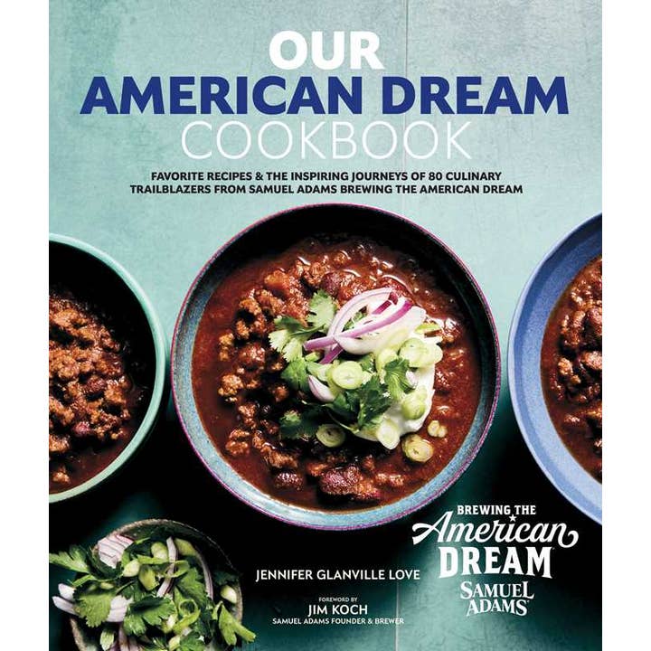 Our American Dream Cookbook by Jennifer Glanville Love for wholesale by Simon & Schuster