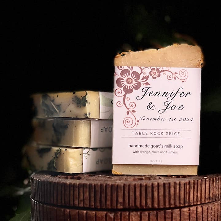 Old Factory Soap + Parousia Perfumes - Wholesale Bar Soap - Customized Wedding Guest Soap - 1 oz guest size0