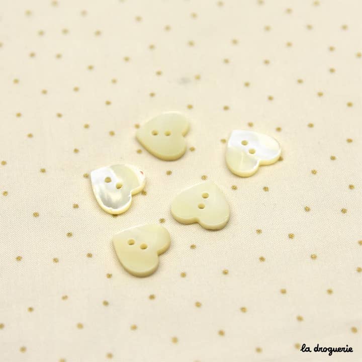 Bouton "Troca coeur" 14 mm pour la vente par LA DROGUERIE