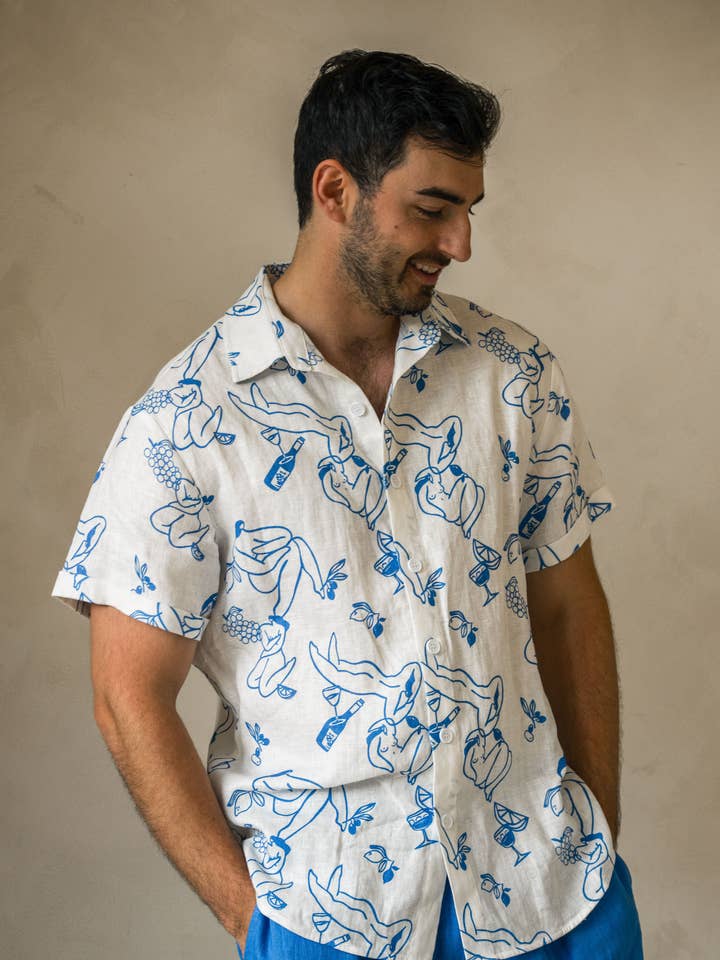 drew shirt - picnic for wholesale by Hendriks