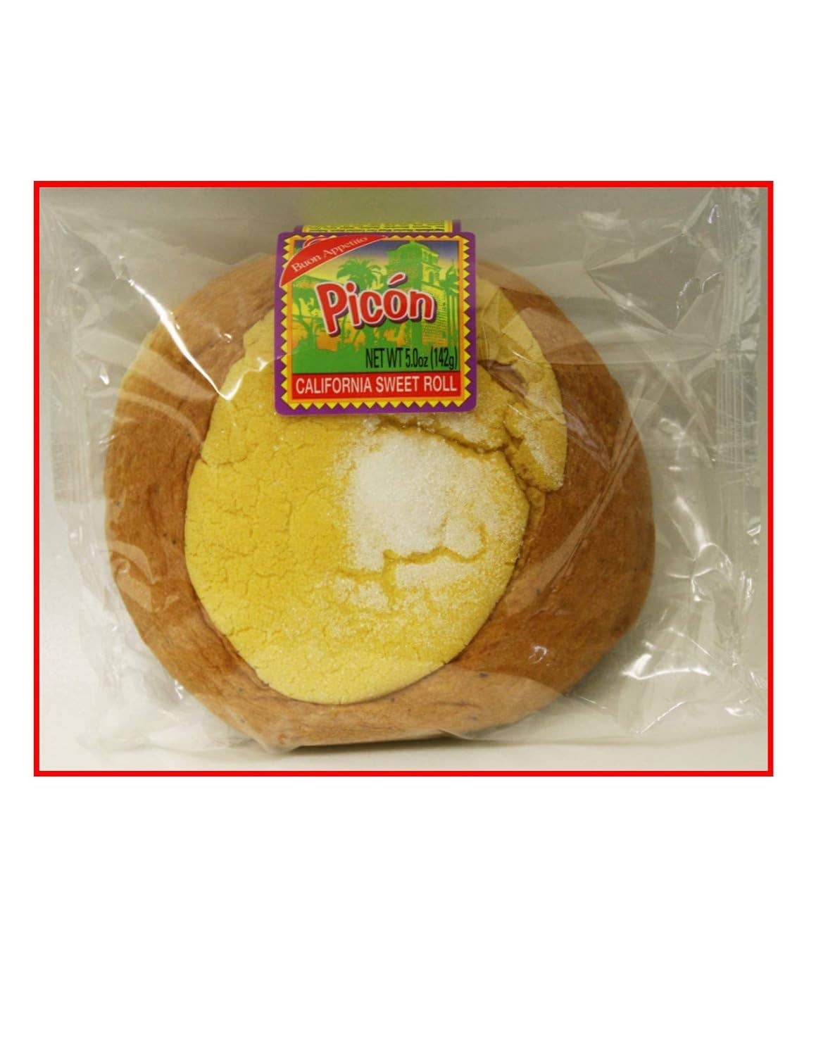 Long Island Candy Factory - Wholesale Cake - Bon Appetit Bakery Picon California Sweet Roll 5 oz 8 Ct