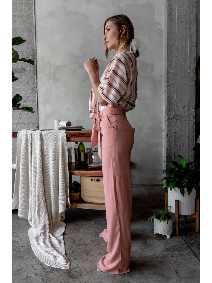 Hope Horizon LLC - Wholesale Pants - Women's - Pink East Hampton Pants2
