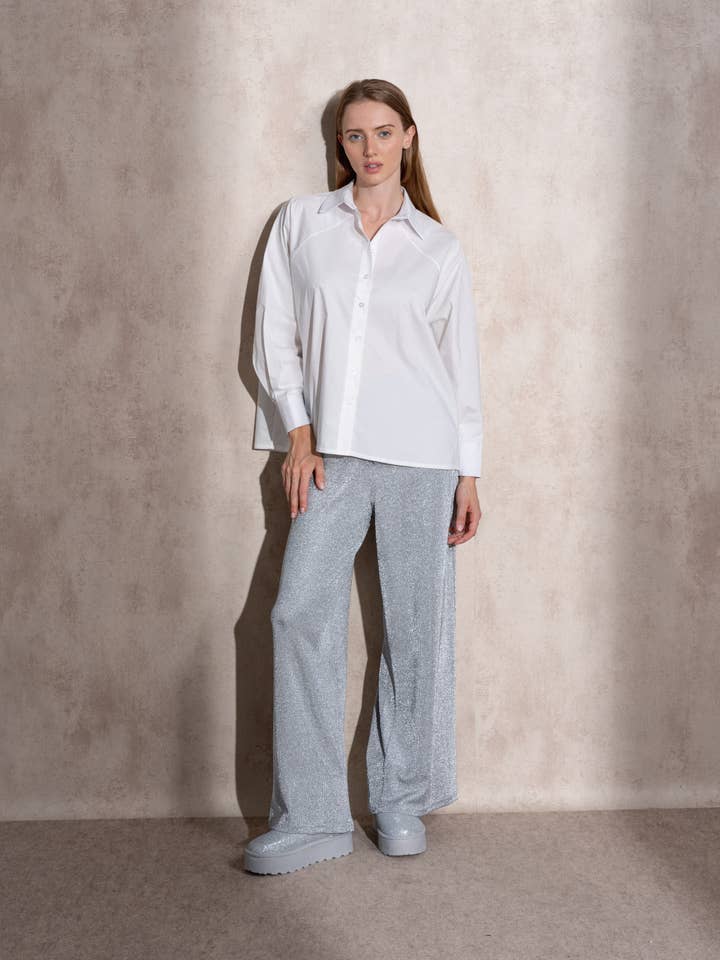 SMF - Wholesale Pants - Women's - 259615 - CALÇAS 65%VI 30%LUREX 5%ET4