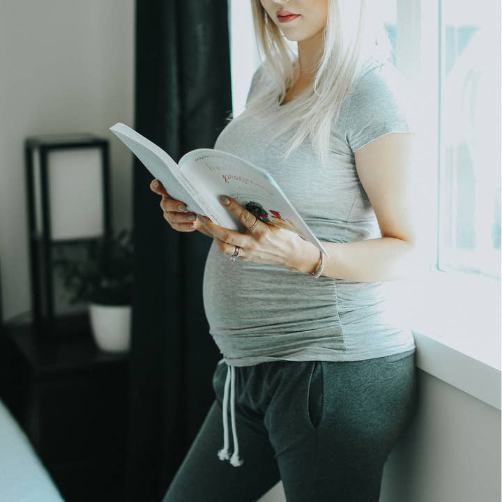 Ella Bella Maternity - Wholesale Nursing Top - Maternity - Ashley Maternity Tee Shirt10