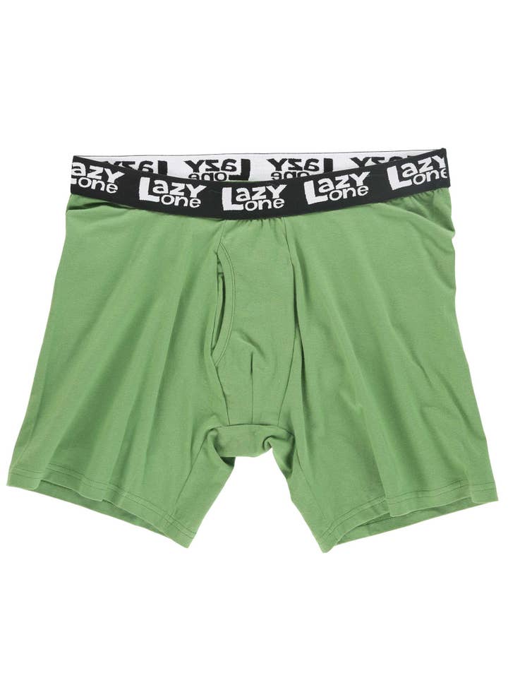 Lazy One - Wholesale Underwear - Men's - Man-ure Hot Green Boxer Brief1